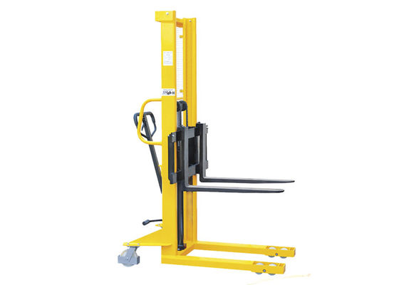 качество  Flexible Manual Hydraulic Stacker , Manual Stacker Pallet Truck 1235mm ​Turning Radius завод