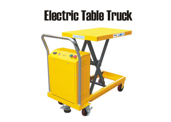 качество  500kg Loading Electric Lift Table , Industrial Lift Tables Customized Size завод